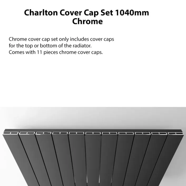 Eastbrook Charlton Cover Cap Set 1040mm Chrome