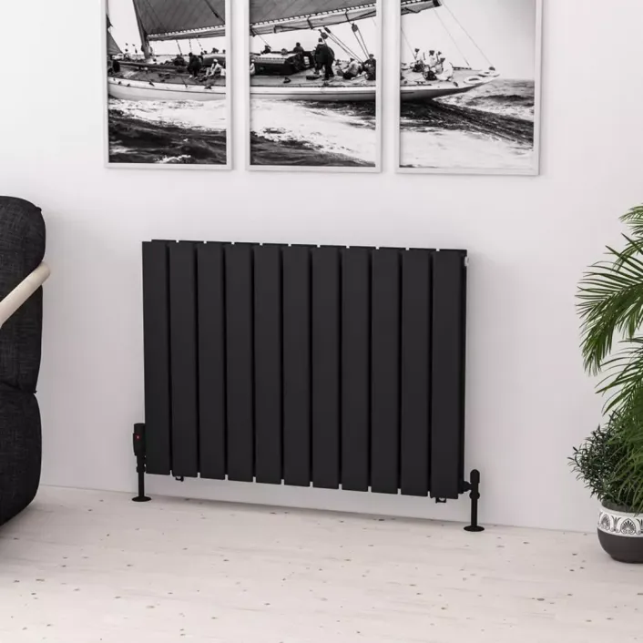 Eastbrook Warrington 600 x 836 Radiator Type20 Matt Black