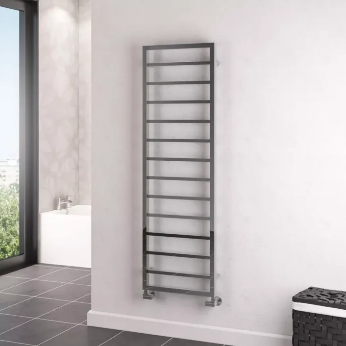 Eastbrook Ryton 1600 x 500mm. Towel Rail Chrome