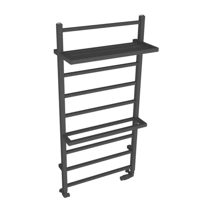 Eastbrook Launton Designer Towel Rail 1200x600mm Matt Anthracite