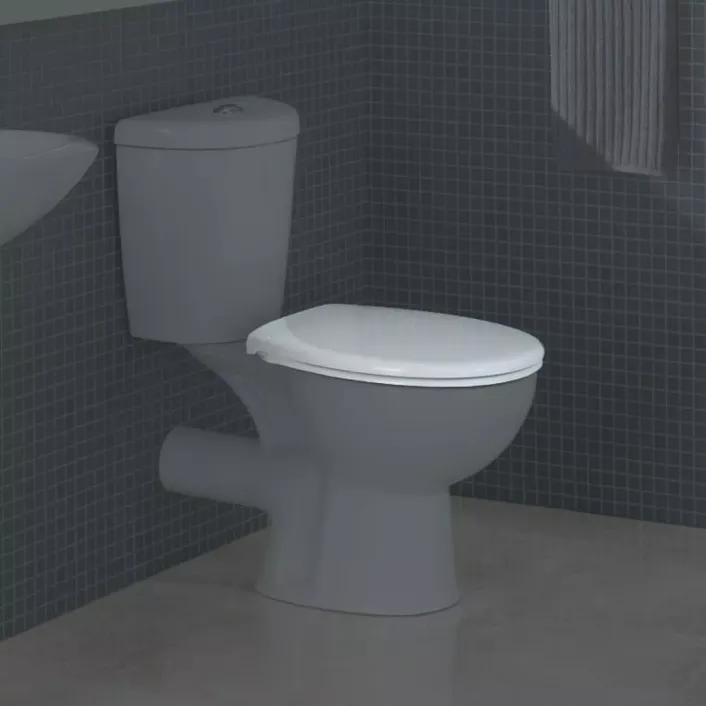 Eastbrook Loire Soft Close Toilet Seat - White