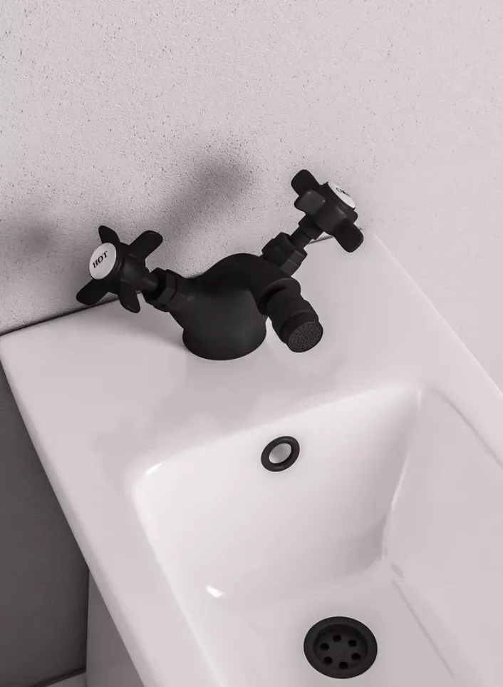 Eastbrook Haymarket Bidet Mono Tap - Black