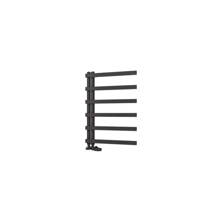 Eastbrook Platani 800 x 600mm Towel Rail Matt Anthracite