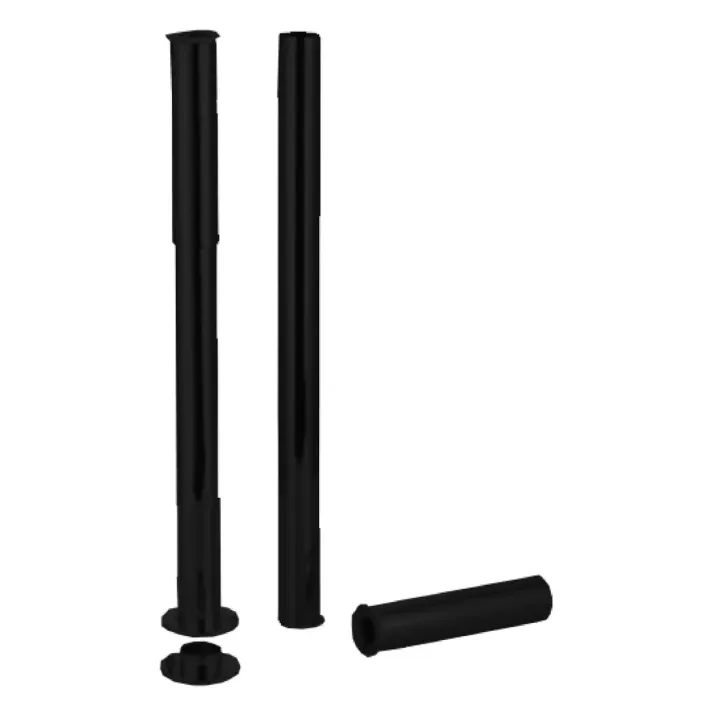 Eastbrook Adjustable Stand Pipes for Concealing Water Supply - Black