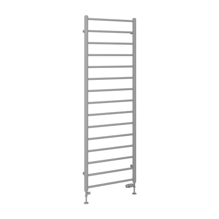 Eastbrook Tuscan Round 1800 x 600 Towel Rail Matt Grey