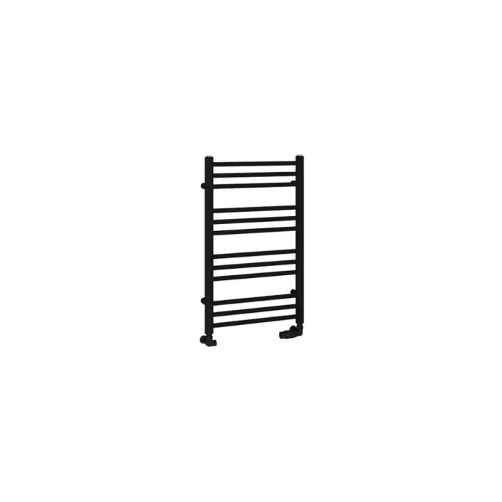 Eastbrook Corinium Round 800 x 500 Towel Rail Matt Black