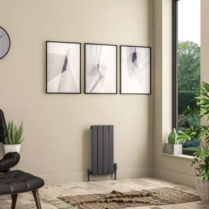Eastbrook Addington II Radiator 600 x 300 Type10 Matt Anthracite
