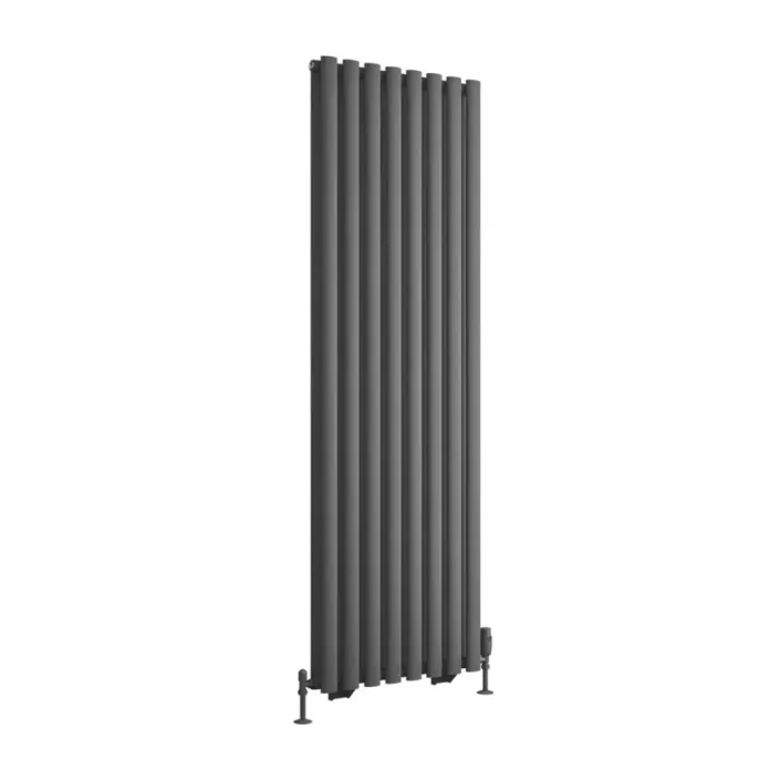 Eastbrook Tunstall Double 1800 x 560 Radiator Matt Anthracite