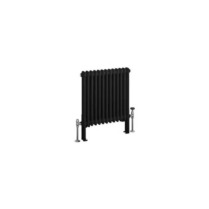 Eastbrook Imperia 2 Column Radiator 600 x 605mm Matt Black