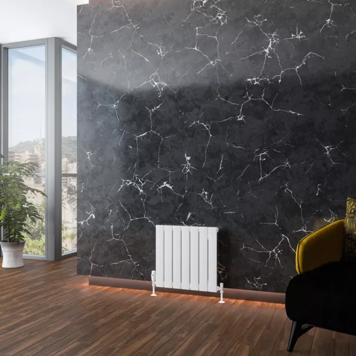 Eastbrook Addington Aluminium 500 x 514 Radiator Type10 Gloss White