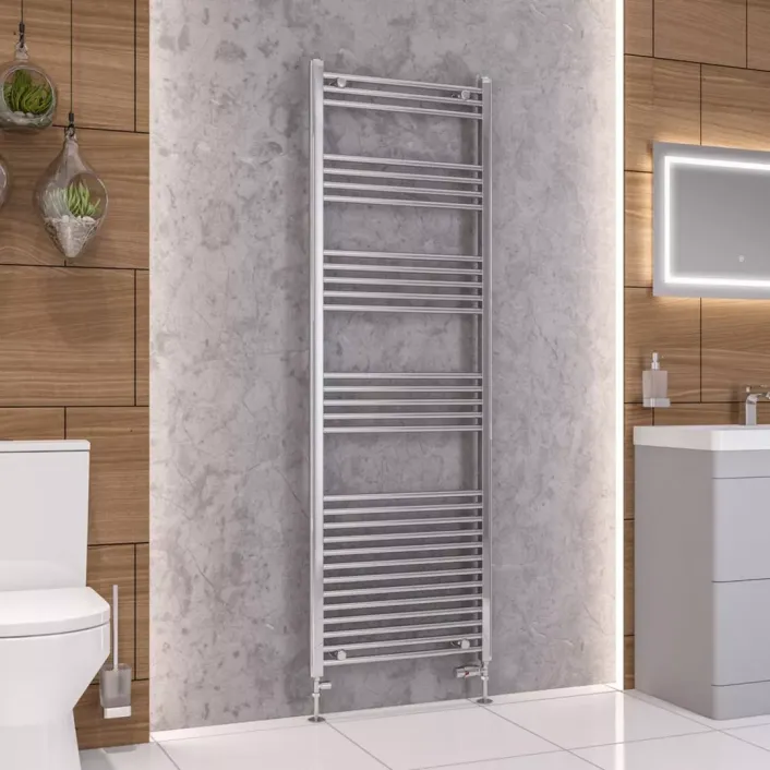 Eastbrook Wendover Straight Multirail 1800 x 600 Chrome