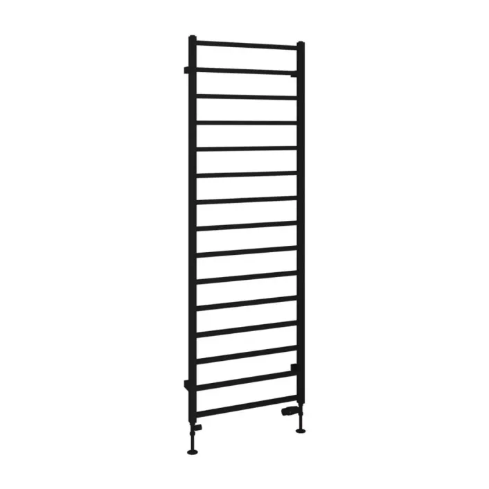 Eastbrook Tuscan Square Towel Rail 1800 x 600 Matt Black
