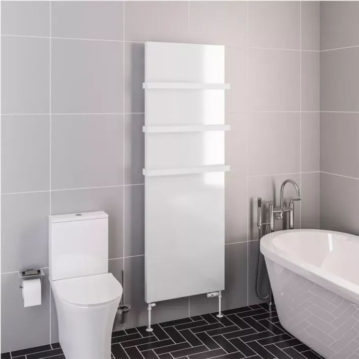 Eastbrook Wingrave 1800 x 610 Flat Panel Radiator Gloss White
