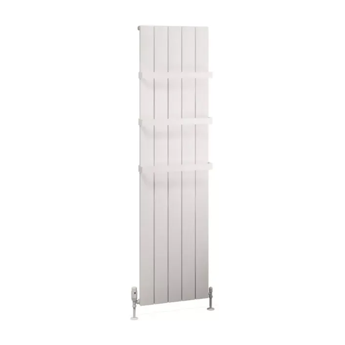 Eastbrook Charlton 1800 x 470 Aluminium Radiator Matt White