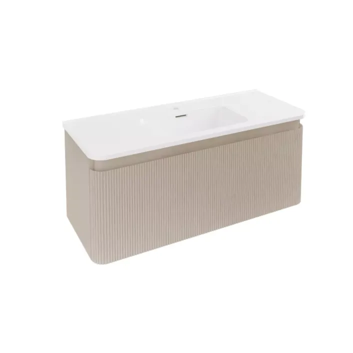 Eastbrook Belice 100cm Wall Hung Vanity Unit - Cashmere