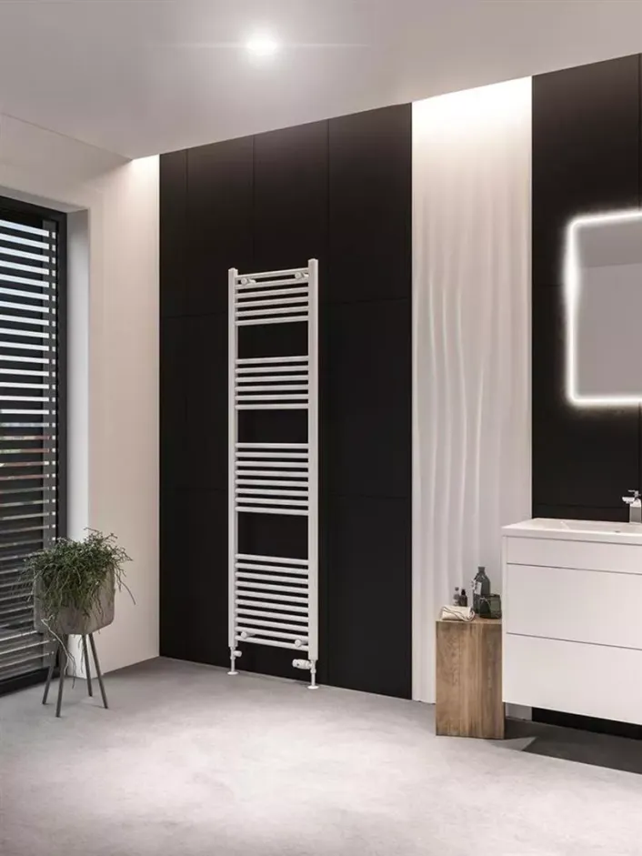 Eastbrook Wingrave 1800 x 500 Straight Multirail Matt White
