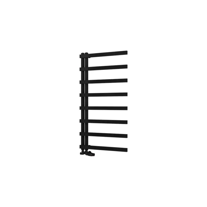 Eastbrook Platani 1150 x 600mm Towel Rail Matt Black