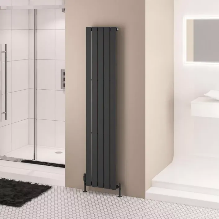 Eastbrook Warrington 1800 x 376 Radiator Type10 Matt Anthracite