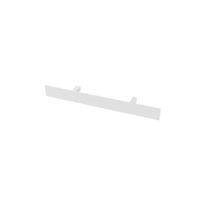 Eastbrook Malmesbury Flat Style Towel Hanger 375mm Matt White