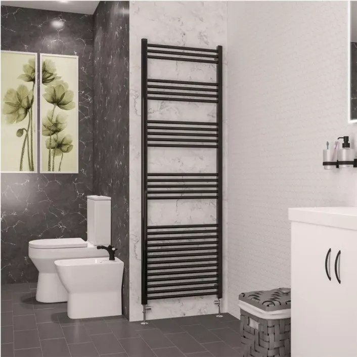 Eastbrook Wendover Straight Multirail 1800 x 600 - Black Gold