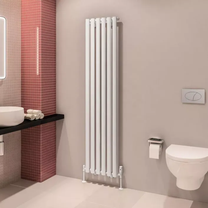 Eastbrook Tunstall 1800 x 420 Radiator Matt White
