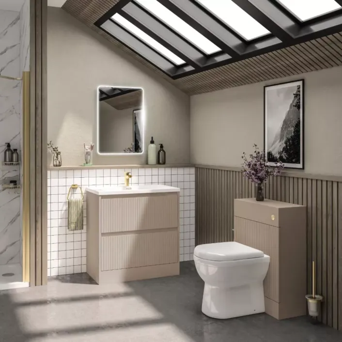 Eastbrook Stockton 60cm WC Unit Cashmere