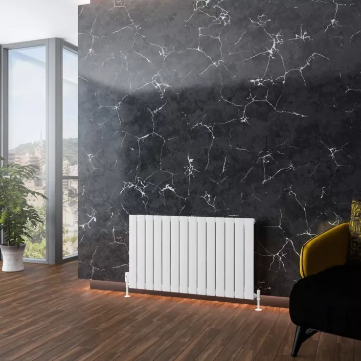 Eastbrook Addington Aluminium 600 x 1032 Radiator Type10 Gloss White