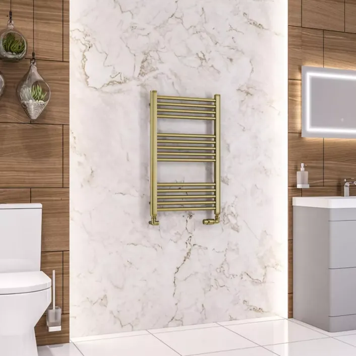 Eastbrook Wendover Straight Multirail 800 x 500 Brushed Brass