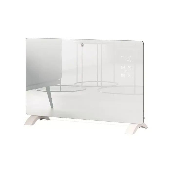 Eastbrook Cortona 555 x 770 Glass Fronted Electric Radiator 2000W White