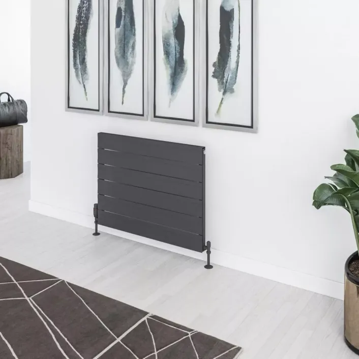 Eastbrook Berkeley 603 x 800 Aluminium Radiator Matt Anthracite