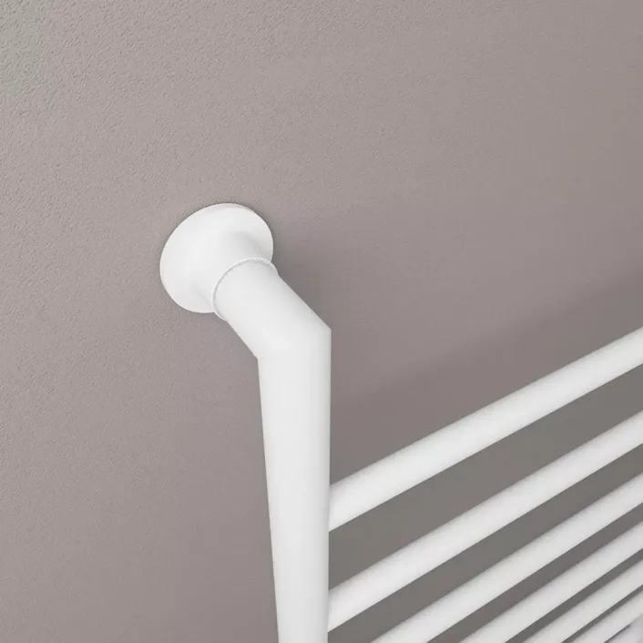 Eastbrook Eshton 800 x 600mm. Towel Rail Matt White
