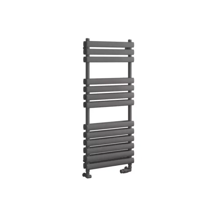 Eastbrook Tunstall Double 1200 x 500 Towel Rail Matt Anthracite