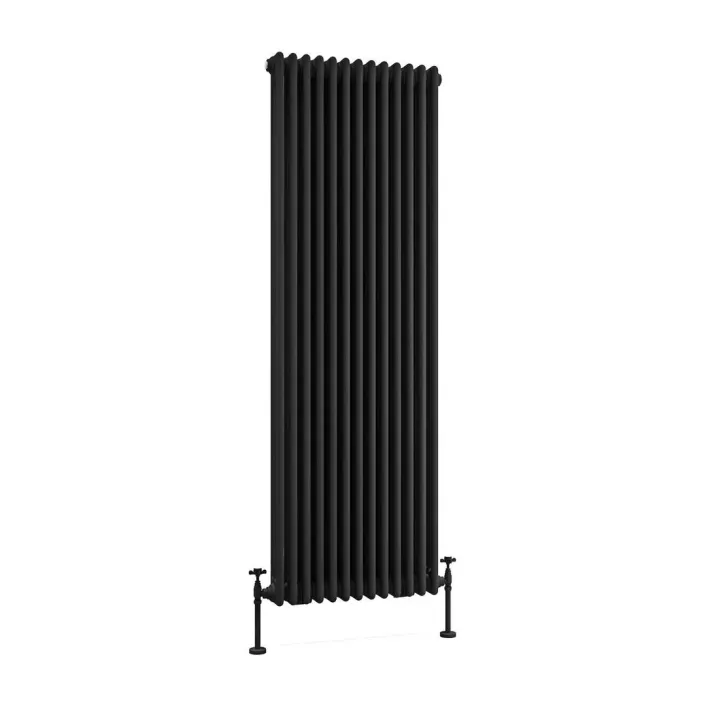 Eastbrook Imperia 3 Column Radiator 1800 x 605mm Matt Black