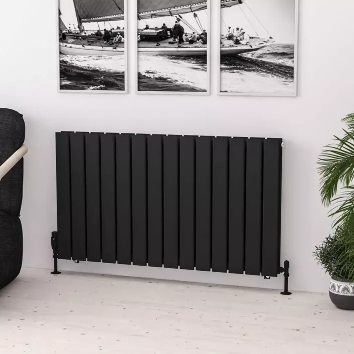 Eastbrook Warrington 600 x 1064 Radiator Type20 Matt Black