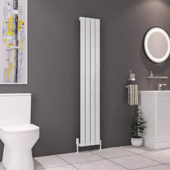 Eastbrook Deddington 1800 x 310 Radiator Gloss White