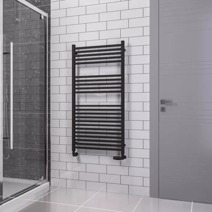 Eastbrook Tuscan Square Multirail 1200 x 600 Matt Black