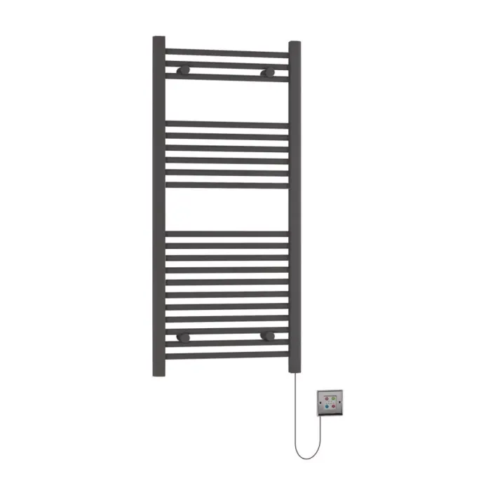 Eastbrook Biava Dry Element Towel Rail 1100x500mm Matt Anthracite