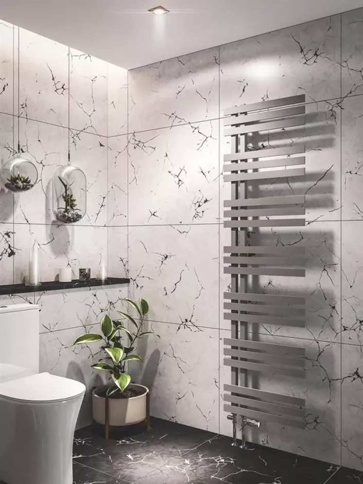 Eastbrook Hurley 1800 x 500 Towel Rail Matt Grey
