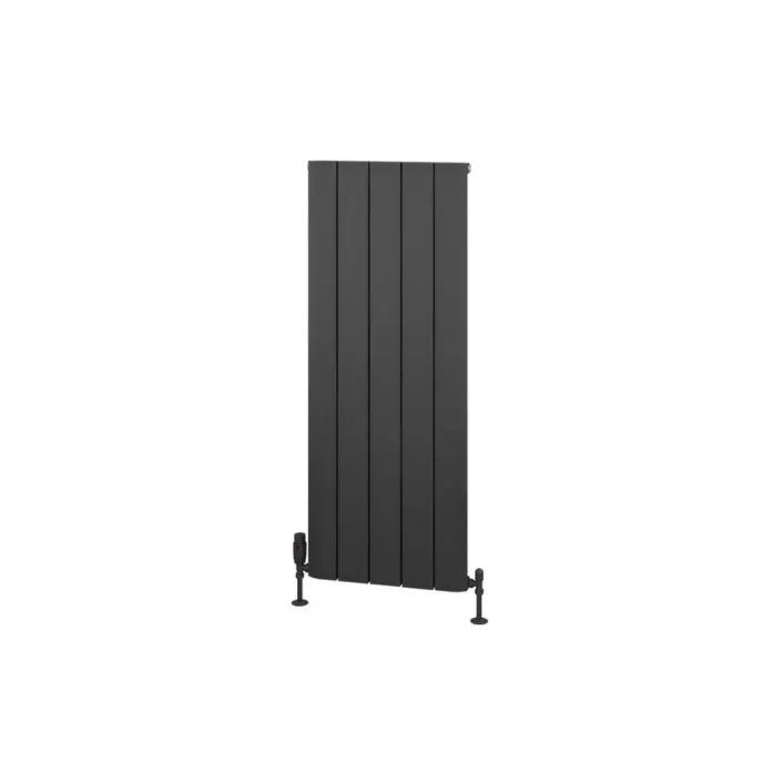 Eastbrook Withington 1200 x 470 Aluminium Radiator Matt Anthracite