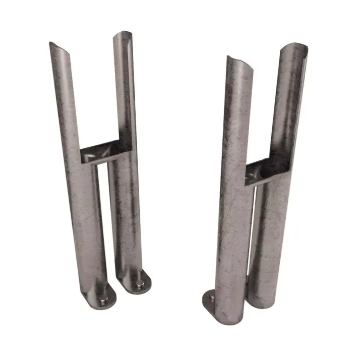 Eastbrook Imperia 2 Column Radiator Feet (Pair) Bare Metal