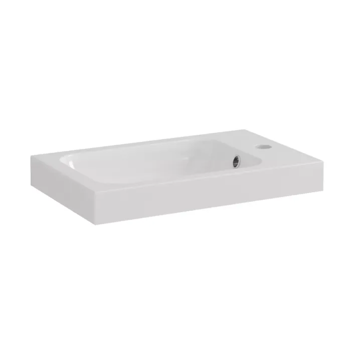 Eastbrook Hardwick Traditional 40cm x 25cm 1 Tap Hole Polymarble Basin - White