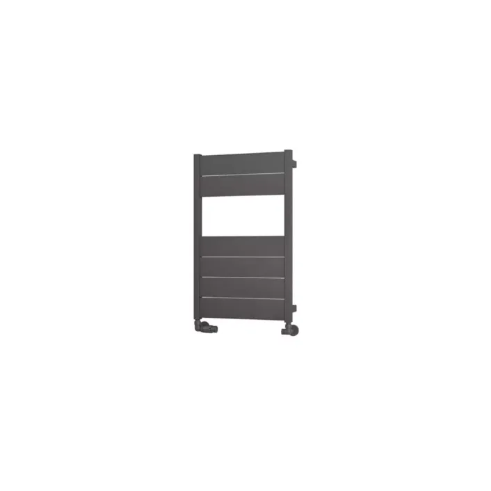 Eastbrook Kingswood Slimline 820 x 500 Aluminium Towel Rail Matt Anthracite