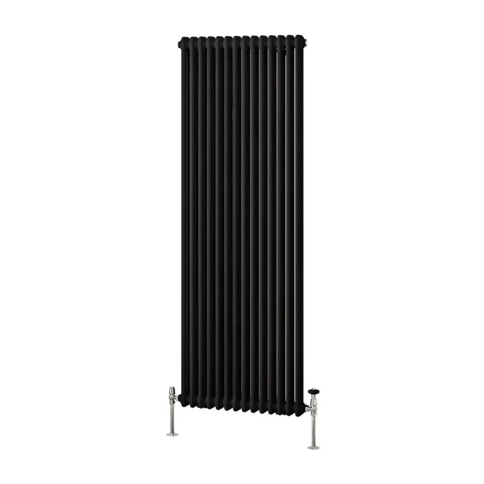 Eastbrook Imperia 2 Column Radiator 1800 x 650mm Matt Black