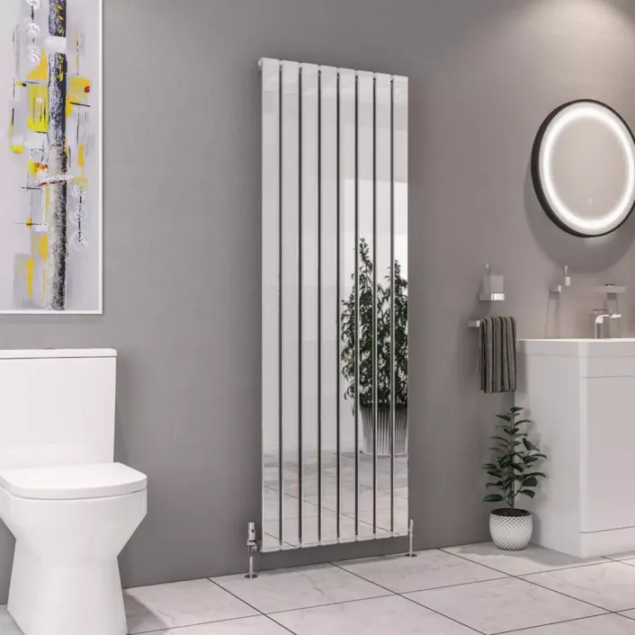 Eastbrook Deddington 1800 x 630 Radiator Chrome