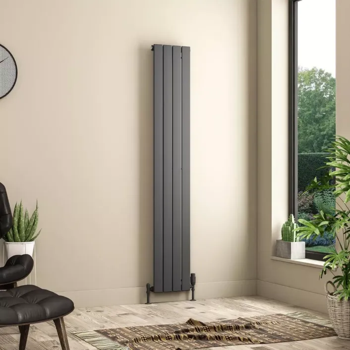 Eastbrook Addington II Radiator 1800 x 300 Type10 Matt Anthracite