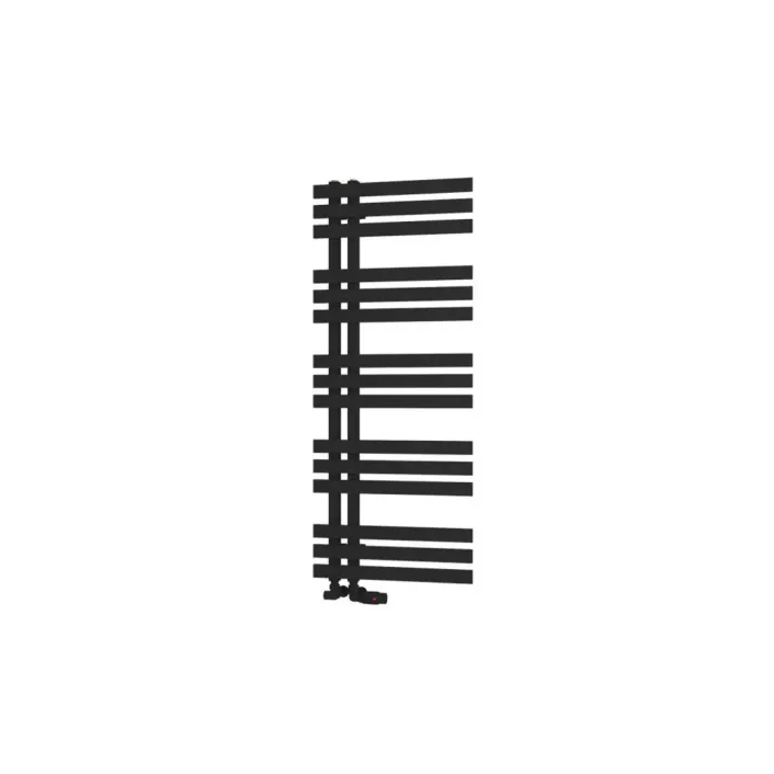 Eastbrook Hurley 1200 x 500 Towel Rail Matt Black