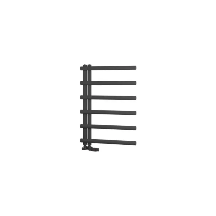 Eastbrook Marlow E-Style 850 x 600 Towel Rail Matt Anthracite