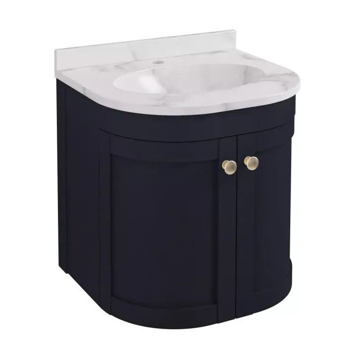 Eastbrook Hardwick 50CM 2 Door Basin Vanity Unit - Anthracite