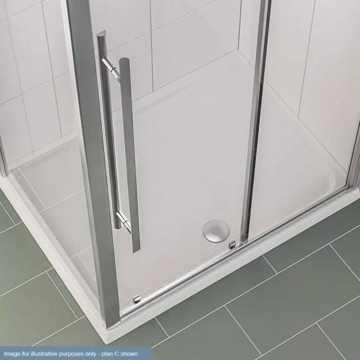Eastbrook Vantage Legs & Panel Kit for 1300mm - 1800mm Square & Rectangle Shower Trays