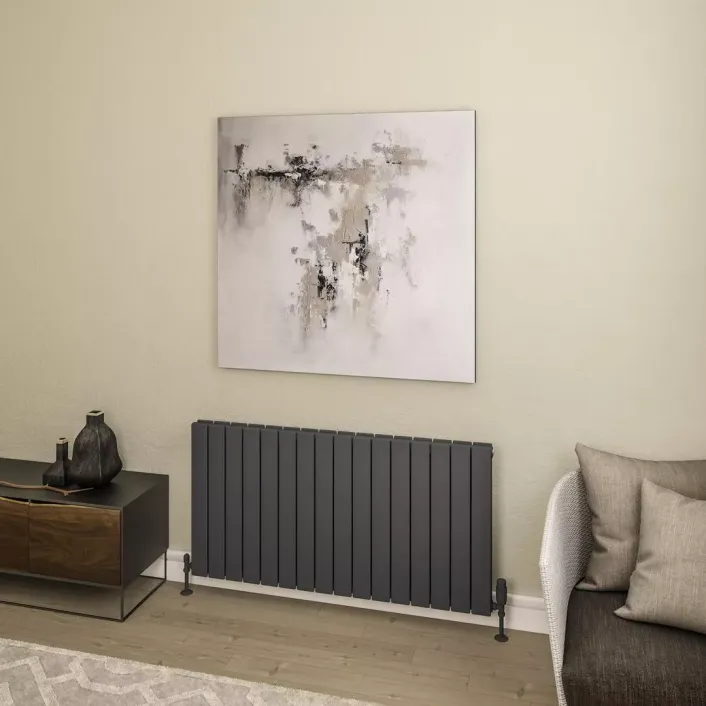 Eastbrook Addington II Radiator 600 x 1188 Type20 Matt Anthracite